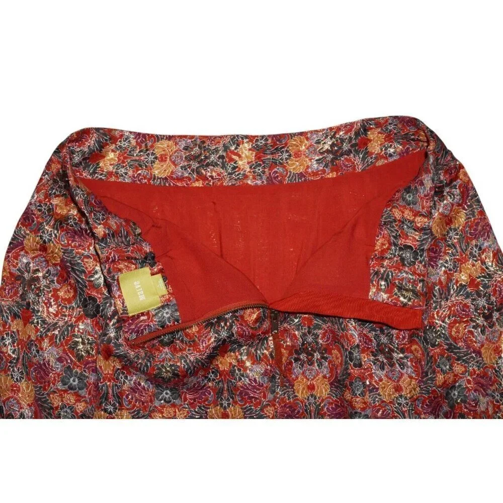 Maeve Rosia Printed Skirt – Size L